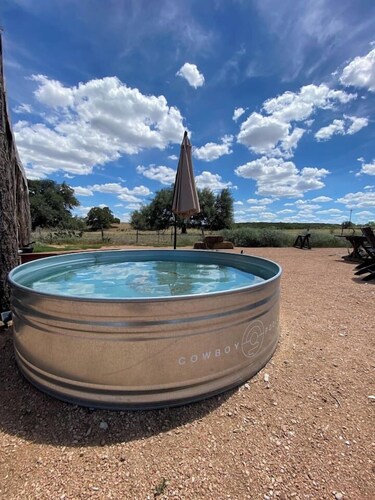 Glamping under the Stars + Pool TX Hill Country