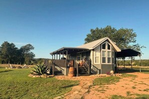 Exterior - Hill Country Tiny House + Pool Getaway on 10acr (Llano)