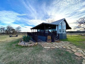 Exterior - Hill Country Tiny House + Pool Getaway on 10acr (Llano)