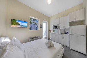 Studio | Pimennysverhot, ilmainen Wi-Fi, vuodevaatteet