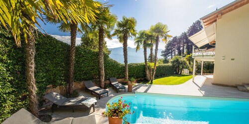 Villa Ortensia – Exklusives Ferienhaus mit Pool und Panoramablick am Gardasee