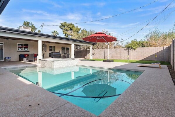 Outdoor pool - Desert Dream- Retreat with Heated Pool (Scottsdale)