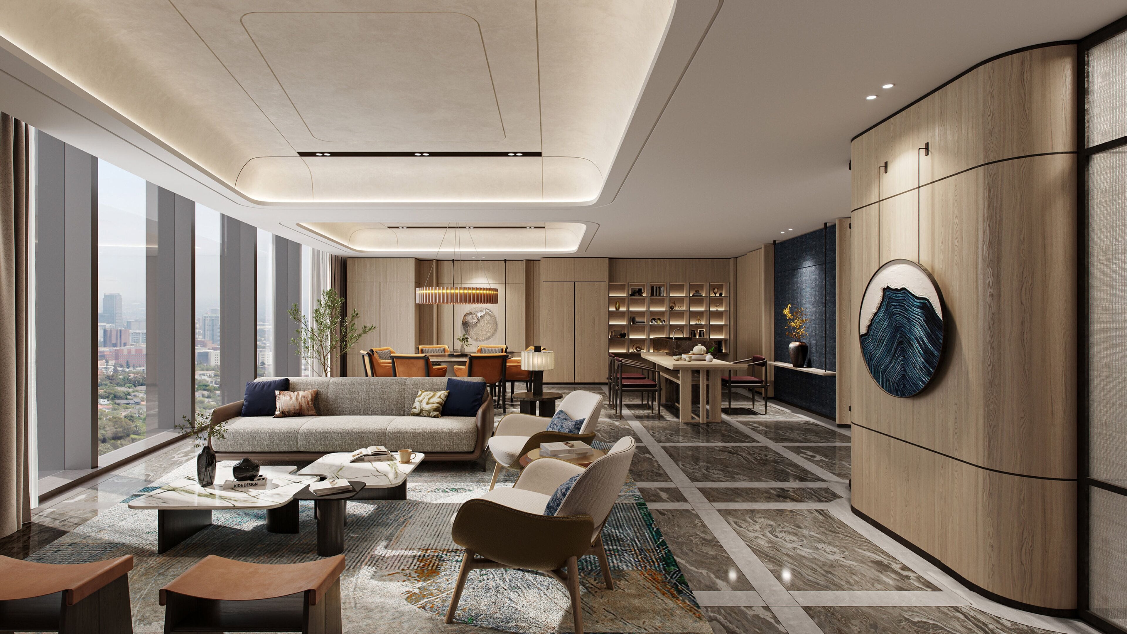 Standard Room, 1 King Bed, Club lounge access, City View