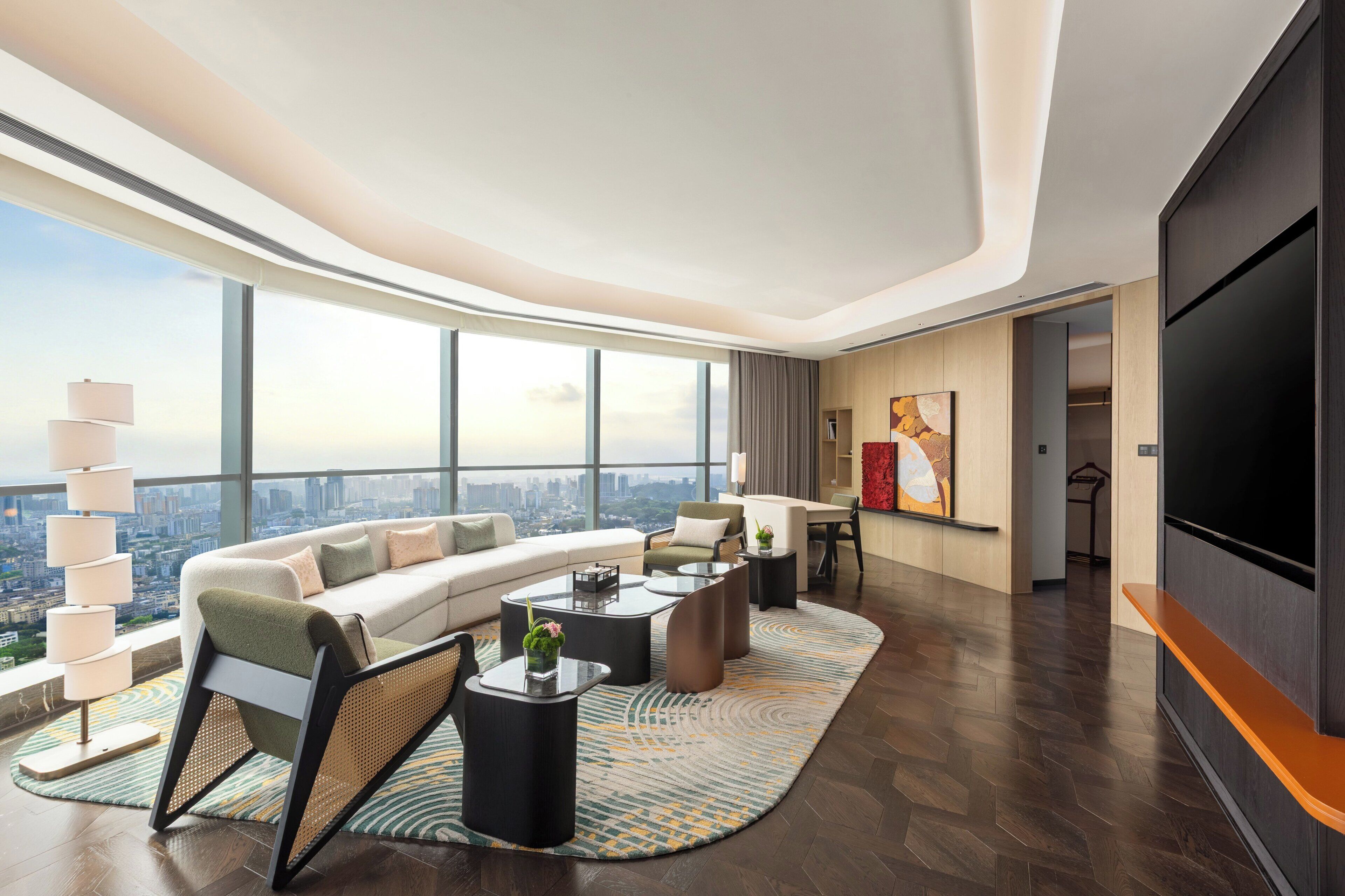 Suite, 1 Twin Bed | Minibar, in-room safe, desk, laptop workspace