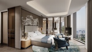 Standard Room, 1 King Bed, Club lounge access, City View - HUALUXE Zhongshan City Center (Zhongshan)