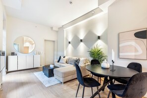 Living area - Top standard apartment in Oslo city center (Oslo)