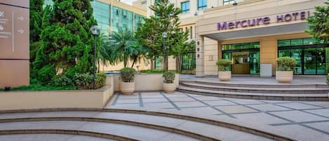 Voorkant van accommodatie