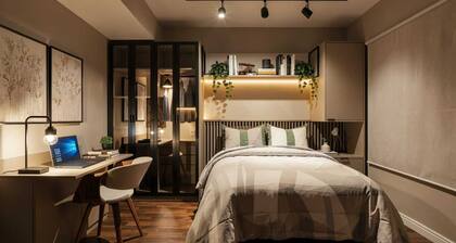 Flat em hotel Excelente