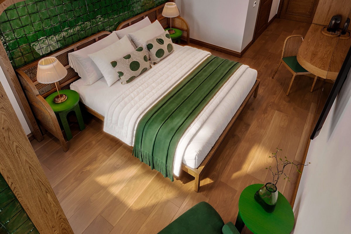 Egyptian cotton sheets, premium bedding, down duvets, memory-foam beds