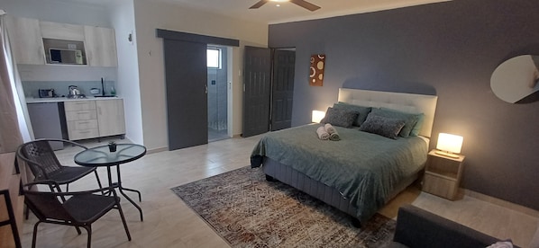 Fer et planche à repasser, accès Internet, draps fournis