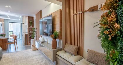 Apt w/ BBQ Near the Beach in Pereque Fel0502