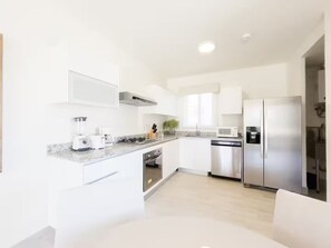 Private kitchen - Oceanfront Villa -C12-PBB- 2 bed, 2 bath (Punta Chame)