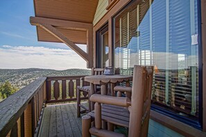 House, Multiple Beds, Hot Tub, Mountain View (8 Br: Sanctuary Slopeside 1) | Outdoor dining - Slope Side 8 BR at Sanctuary Majestic Mountain Top Estate 4800 Square Feet of Quality Sleeps 16 (Snowshoe)