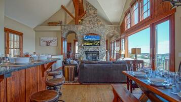 Rumah, Beberapa Tempat Tidur, hot tub, pemandangan gunung (8 Br: Sanctuary Slopeside 1) | 8 kamar tidur dan didekorasi berbeda-beda