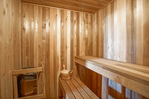 House, Multiple Beds, Hot Tub, Mountain View (8 Br: Sanctuary Slopeside 1) | Sauna - Slope Side 8 BR at Sanctuary Majestic Mountain Top Estate 4800 Square Feet of Quality Sleeps 16 (Snowshoe)