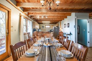 House, Multiple Beds, Pool Access, Mountain View (8 Br: South Westridge 047) | 8 bedrooms, individually decorated, individually furnished, bed sheets - Autumn Escape Indoor Plunge Pool + 22 Guests (Snowshoe)