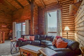 House, Multiple Beds, Patio, Mountain View (2 Br Plus Loft: Hawthorne Valley 4) | Living area - 2 Br Plus Loft: Hawthorne Valley 4 (Snowshoe)