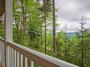 House, 1 Queen Bed with Sofa bed, Balcony, Mountain View (1 Br: Stemwinder 6B) | View from room - Stemwinder 6B 1 Bedroom, 1 Full Bath, Slope Side (Snowshoe)