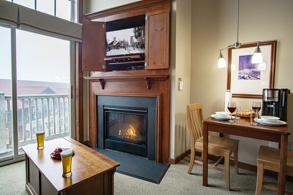 Studio, 1 Queen Bed with Sofa bed, Pool Access (1 Br Jr Studio: Allegheny Springs 414) | View from room - Allegheny Springs 414: Junior Studio Slopeside (Snowshoe)