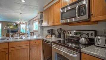 Condo, Multiple Beds, Balcony, Mountain View (2 Br: Powderidge 40) | Private kitchen