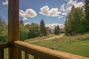 Appartamento, 1 letto queen con divano letto, balcone, vista montagna (1 Br: Powderidge 01) | Vista dalla camera
