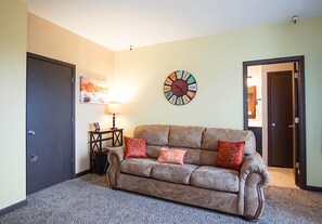 Condo, Multiple Beds, Pool Access, Mountain View (4 Br: Silver Creek 5801) | Living area - Silver Creek 5801 Penthouse 4 Br Condo Slope Side, Sleeps 17 (Snowshoe)