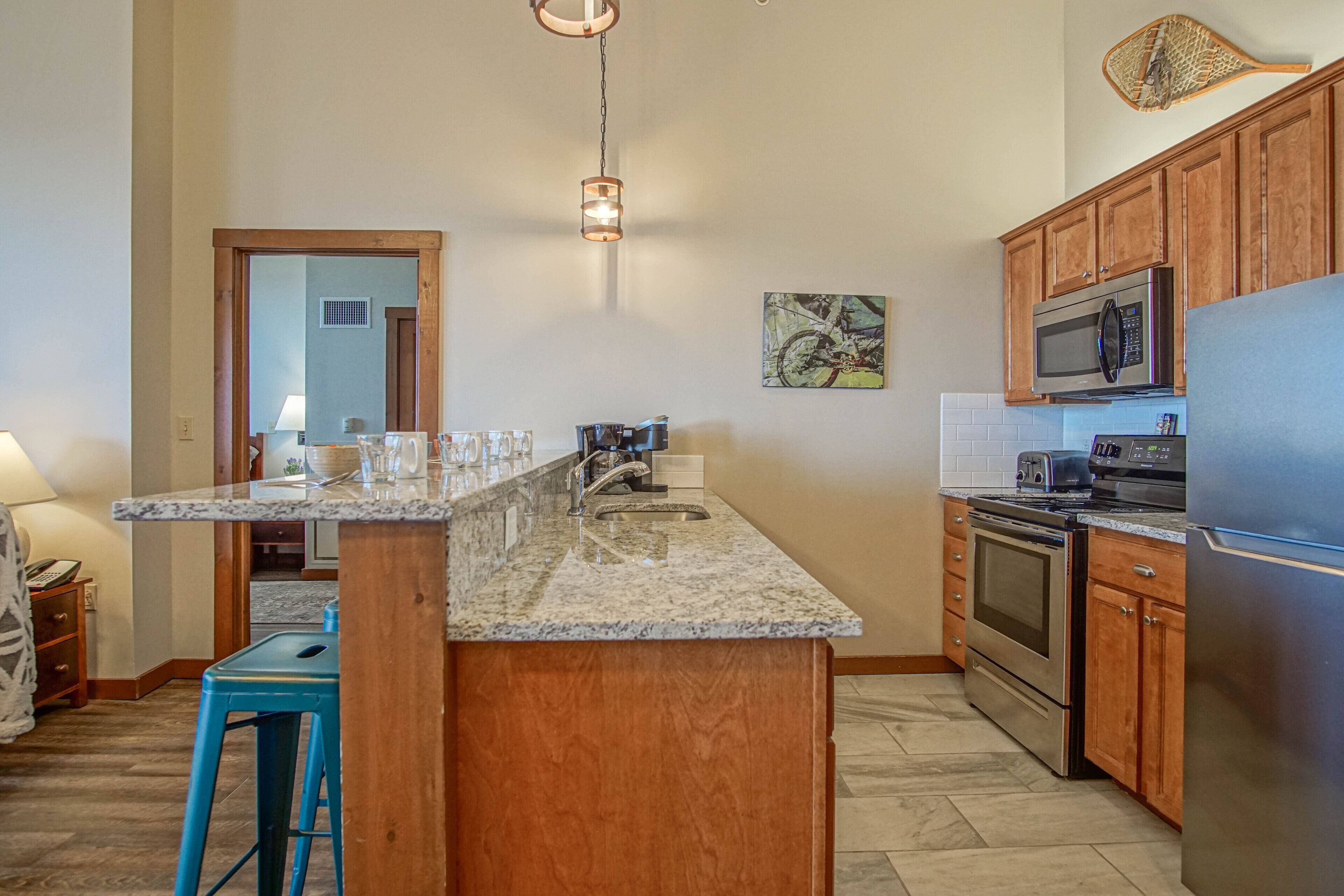 Condo, Multiple Beds, Pool Access, Mountain View (2 Br Plus Den: Allegheny Springs 440) | Private kitchen