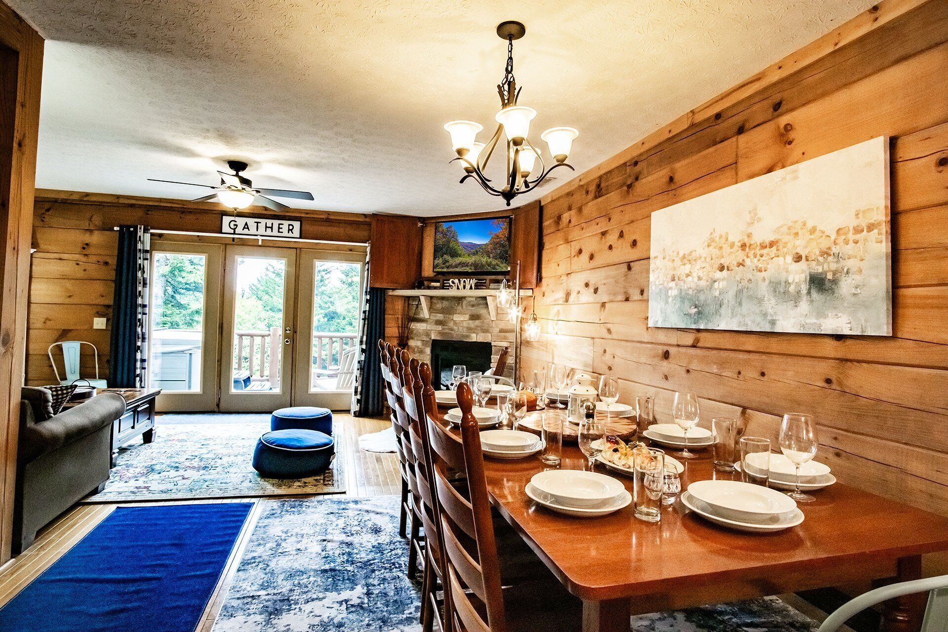 House, Multiple Beds, Pool Access, Mountain View (5 Br: Loggers Run 13) | 5 bedrooms, individually decorated, individually furnished, bed sheets