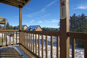 Condo, Multiple Beds, Balcony, Mountain View (2 Br: Powderidge 73) | View from room - Powderidge 73 Cozy 2 Br Condo Slope Side (Snowshoe)