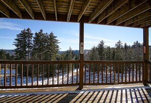 Condo, Multiple Beds, Balcony, Mountain View (2 Br: Powderidge 73) | View from room - Powderidge 73 Cozy 2 Br Condo Slope Side (Snowshoe)