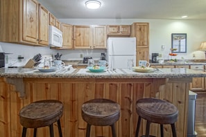 Condo, Multiple Beds, Balcony, Mountain View (3 Br: Summit 307 D) | Private kitchen - Summit 307d 3Br Condo Close to the Village (Snowshoe)