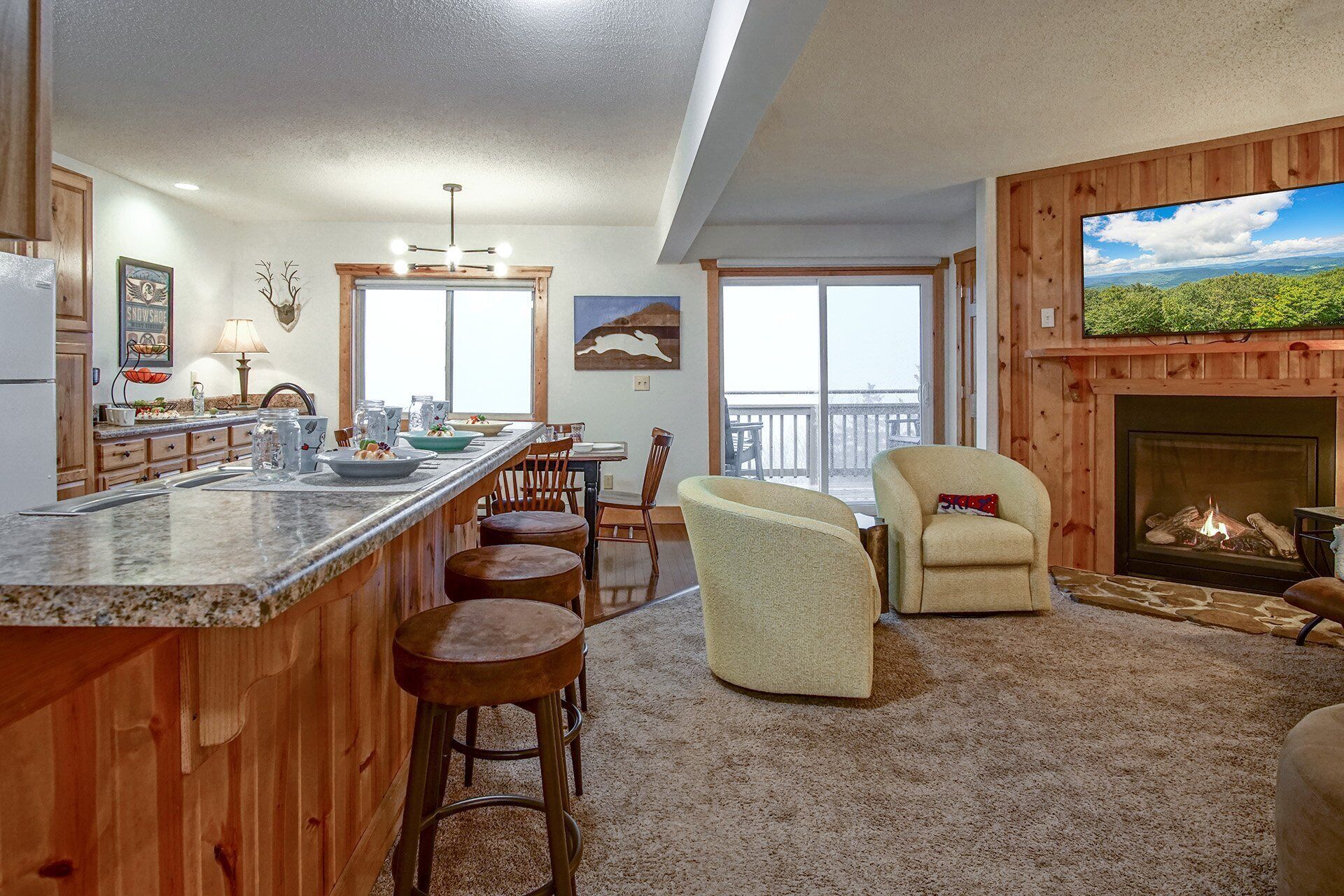 Condo, Multiple Beds, Balcony, Mountain View (3 Br: Summit 307 D) | Interior