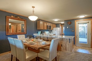 Condo, Multiple Beds, Balcony, Mountain View (2 Br: Powderidge 31) | 2 bedrooms, individually decorated, individually furnished, bed sheets - Powderidge #31: 2 Bedrooms, 2 Full Baths: Slope Side, Wood Fireplace (Snowshoe)