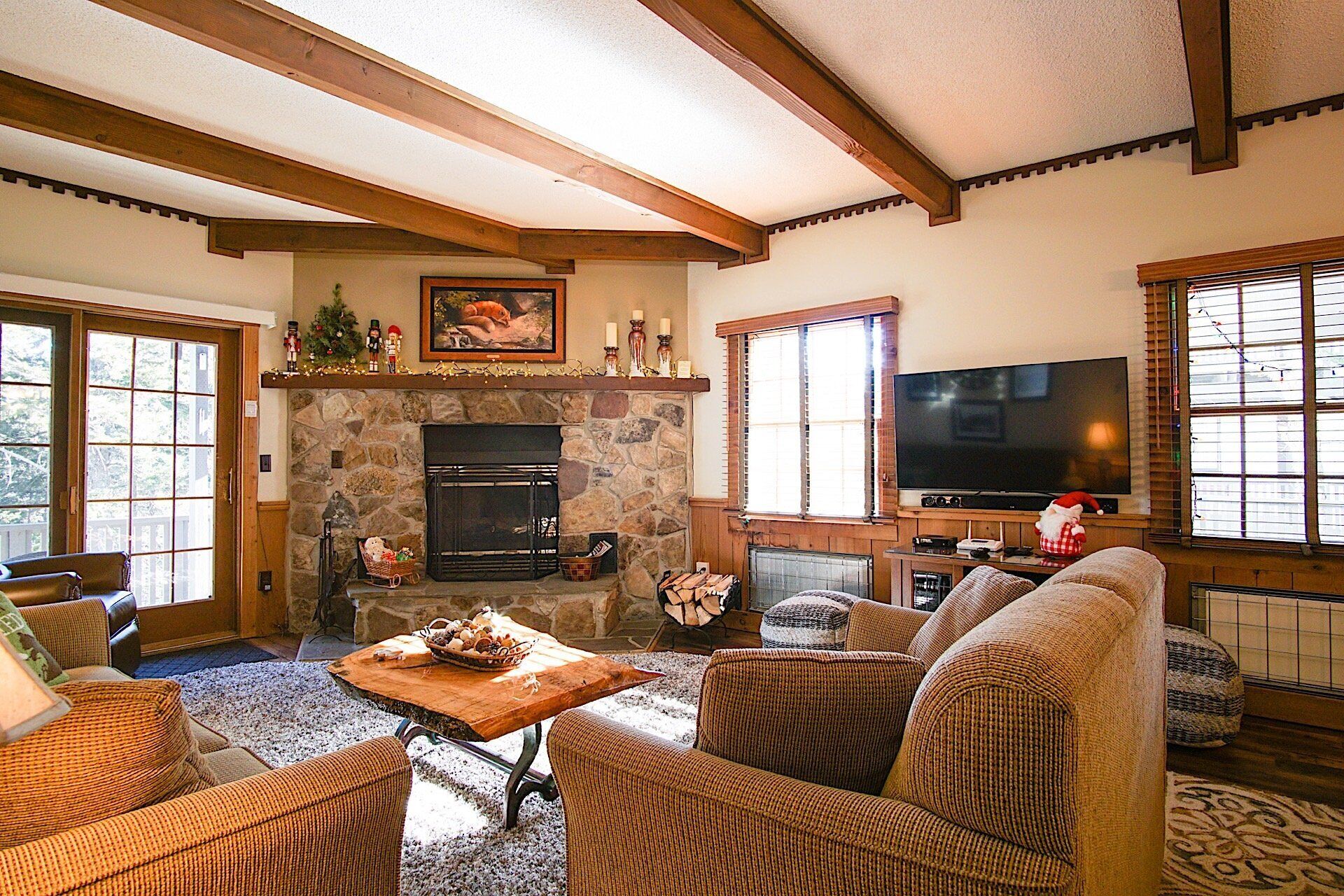 Appartement, Meerdere bedden, toegang tot zwembad, uitzicht op bergen (2 Br: Whistlepunk 20) | Woonruimte