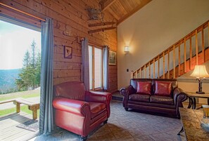 House, Multiple Beds, Balcony, Mountain View (3 Br: Powder Monkey 14) | Living area - Powder Monkey #14: 3 Bedrooms, 2 Full Baths: Ski to Your Door! (Snowshoe)