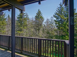 Condo, Multiple Beds, Pool Access, Mountain View (2 Br: Whistlepunk 11) | View from room - Whistlepunk #11: 2 Bedroom, 2 Bath: Wood Fireplace.central Location (Snowshoe)