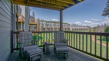 Condo, Multiple Beds, Patio, Mountain View (2 Br: Powderidge 02) | Balcony view