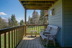 Condo, Multiple Beds, Patio, Mountain View (2 Br: Powderidge 02) | Balcony - Powderidge 2 -slope Side, Spacious Deck (Snowshoe)