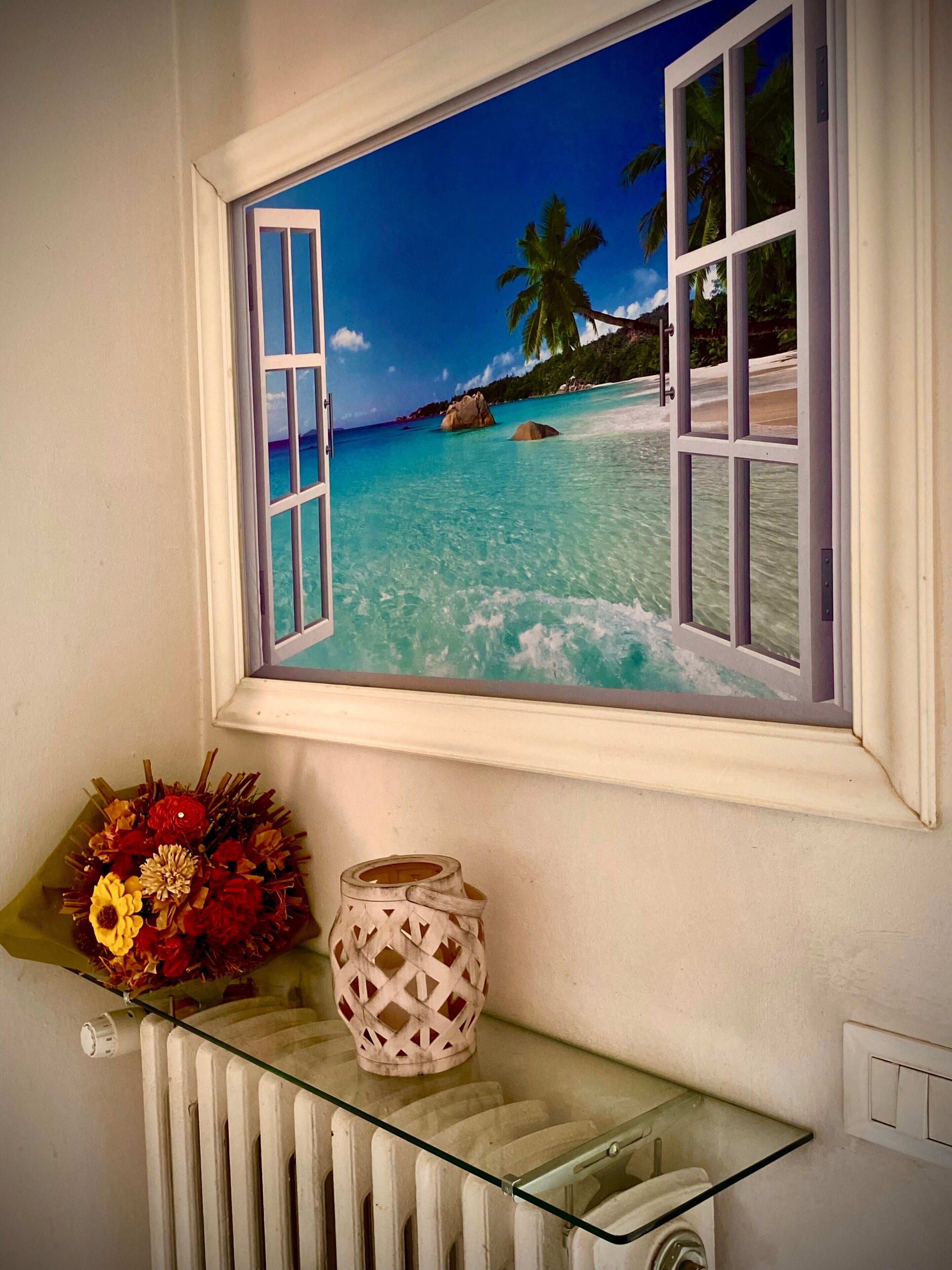 内装. Holiday Home 'Sofìa' with Private Terrace, Balcony and Air Conditioning