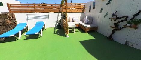 Enceinte de l’hébergement