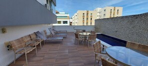 Basic-Apartment | Speisen im Freien
