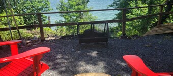 Unique waterfront house with private beach