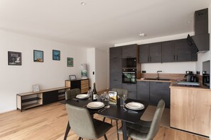 Fridge, microwave, oven, dishwasher - Le Nautile - 500 m de la mer (Pléneuf-Val-André)