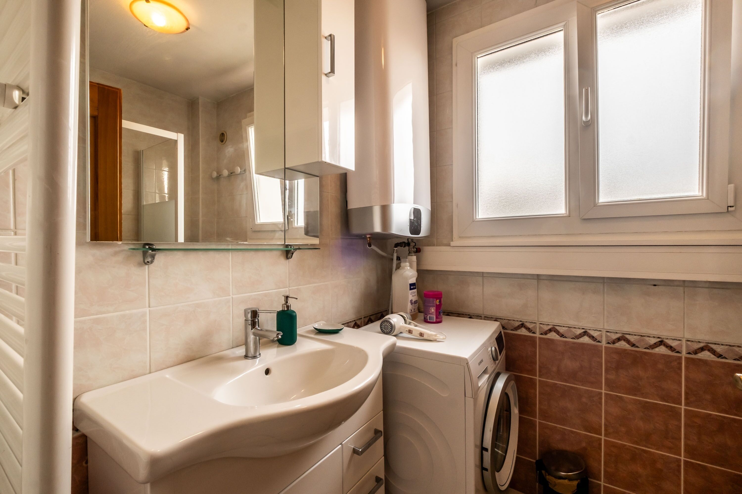 Haartrockner, Handtücher