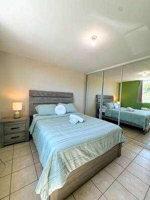 2 bedrooms, iron/ironing board, WiFi, bed sheets - Coco Condo with Pool and Generator in Rincon (Stella)