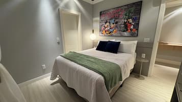 Desk, iron/ironing board, free WiFi, bed sheets