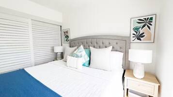 2 habitaciones, tabla de planchar con plancha, wifi y ropa de cama