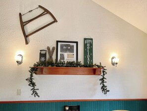 Interior - Timber River Cabin with hot tub and trail to river (Ashford)