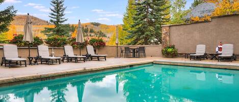 Una piscina climatizada