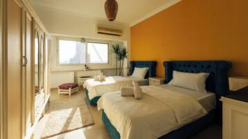 2 chambres, fer et planche Ă repasser, Wi-Fi gratuit, draps fournis